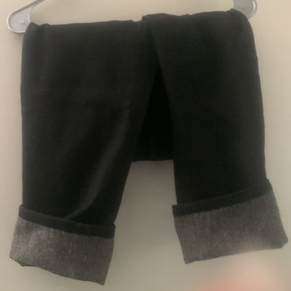 Denim capris.  Quality material. No wear and tear. Dark blue-black. - Picture 6 of 6